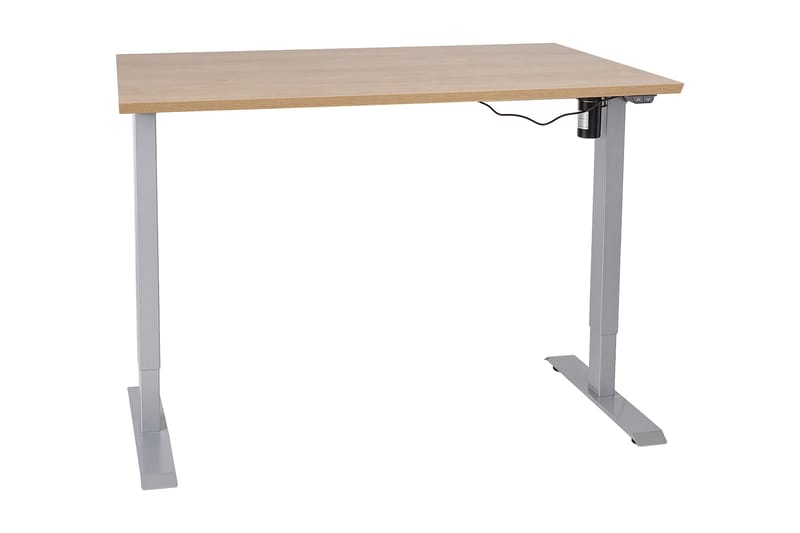 Ergosum 1 Skrivebord 140 cm Hæve/Sænke - Træ/Natur - Møbler - Borde - Kontorbord - Skrivebord - hæve-sænke-bord