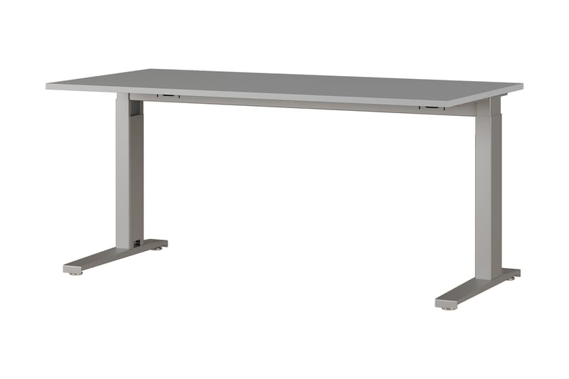Escacena Skrivebord 160 cm - Grå - Møbler - Borde - Kontorbord - Skrivebord - hæve-sænke-bord