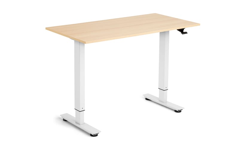 Flexidesk Hæve- og sænkebord Eg / Hvid