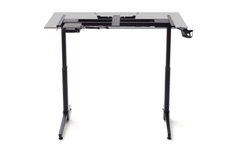 Nonya 7 Gaming Skrivebord 140 cm Hæve/Sænke T-ramme - Sort - Møbler - Borde - Kontorbord - Skrivebord - hæve-sænke-bord