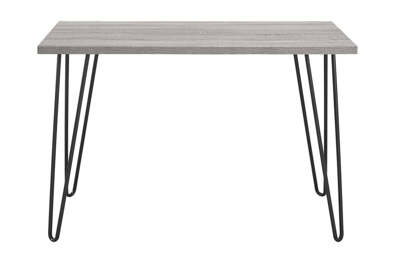 Owen Skrivebord 102 cm Grå/Sort - Dorel Home - Møbler - Borde - Aflastningsbord & sidebord - Bakkebord & små borde