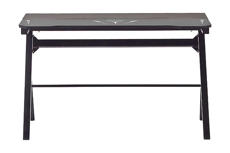 Pernia Basic 4 Gaming Skrivebord 120 cm - Glas/Sort - Møbler - Borde - Kontorbord - Computerbord