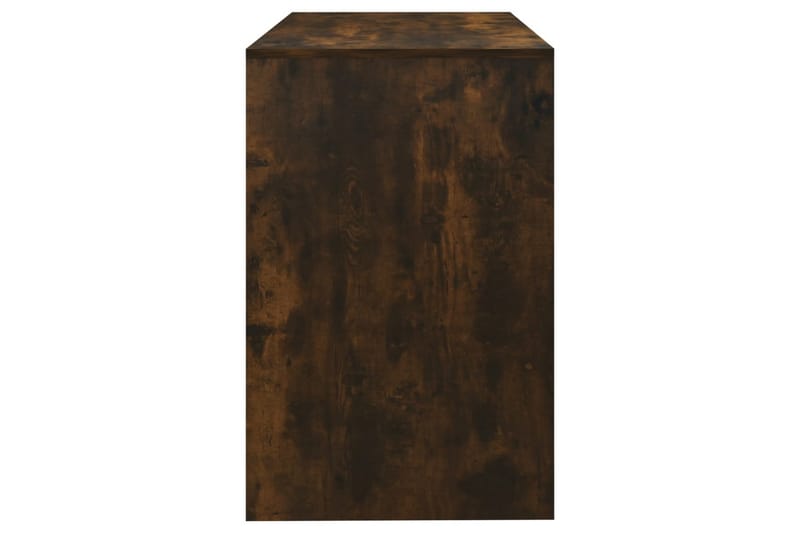 skrivebord 101x50x76,5 cm spånplade røget egetræsfarve - Brun - Møbler - Borde - Kontorbord - Skrivebord