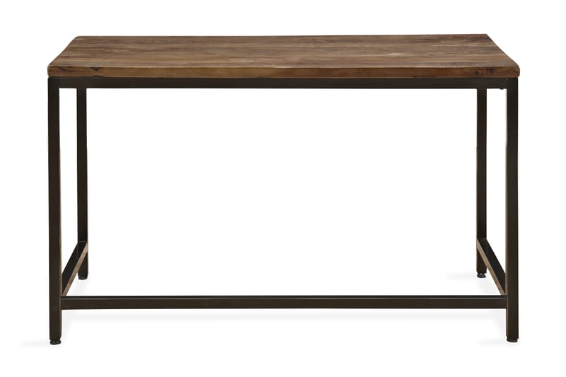 Wilmer Skrivebord 120 cm - Rustik Elm/Sort - Møbler - Borde - Kontorbord - Skrivebord