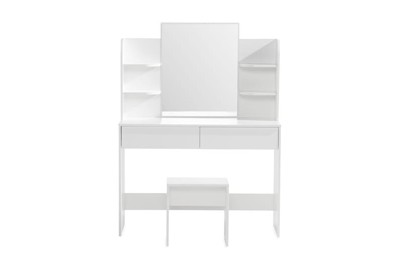 Harrsele Sminkebord 108 cm - Hvid - Møbler - Borde - Sminkebord & konsolbord - Makeup bord med spejl