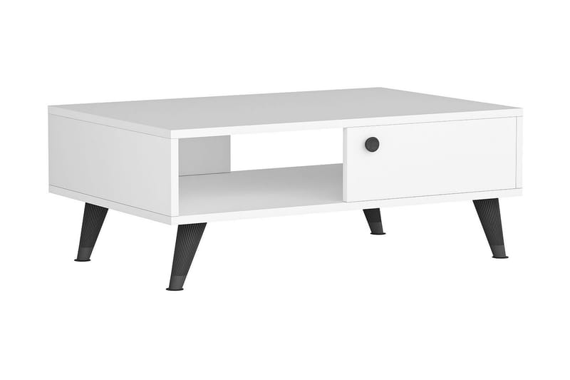 Bonilla Sofabord 90 cm - Hvid - Møbler - Borde - Sofabord