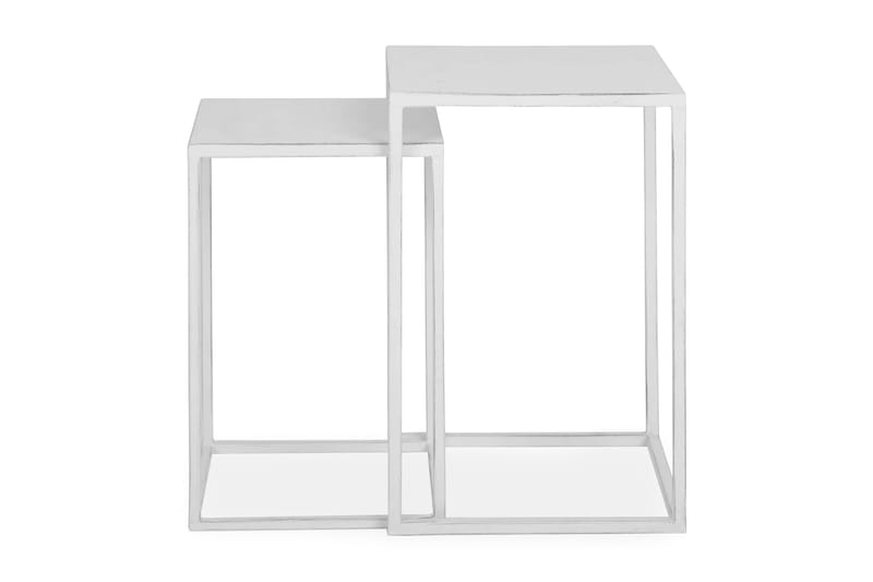 Hailey Indskudsbord - Hvid - Møbler - Borde - Aflastningsbord & sidebord - Indskudsborde