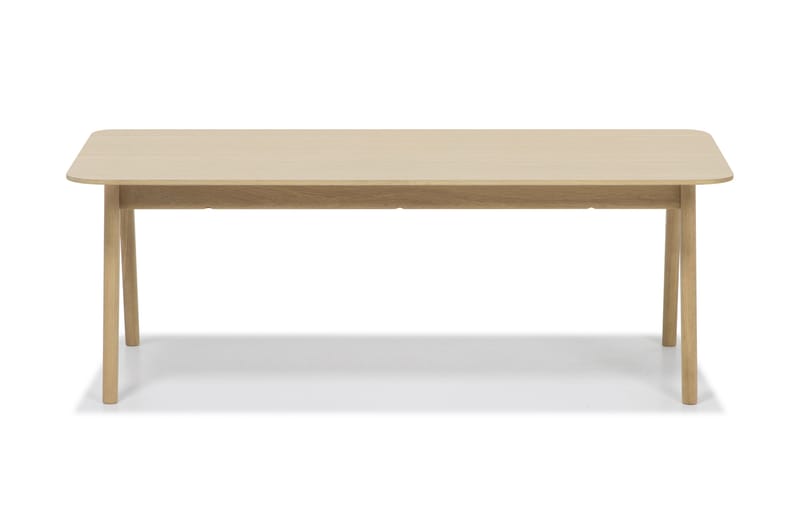 Jerup Sofabord 120 cm Massiv Eg - Brun - Møbler - Borde - Spisebord og køkkenbord