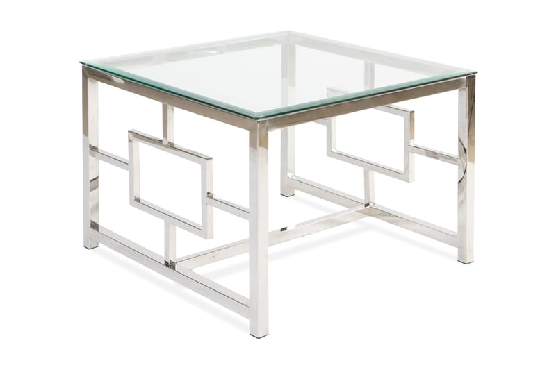 Legnaro Sofabord 70 cm - Glas/Krom - Møbler - Borde - Aflastningsbord & sidebord - Indskudsborde