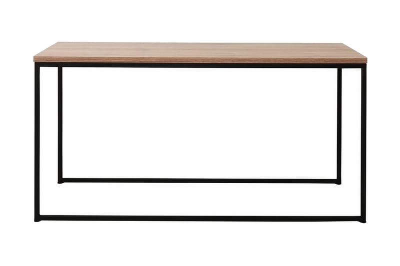 Marliah Indskudsbord 100 cm 2 Bord - Valnøddebrun/Sort - Møbler - Borde - Sofaborde