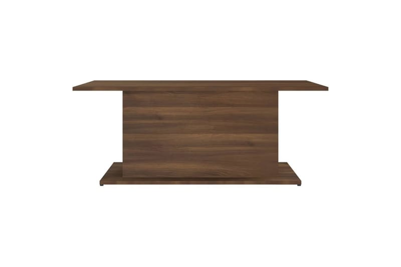 sofabord 102x55,5x40 cm spånplade brun egetræsfarve - Brun - Møbler - Borde - Sofaborde