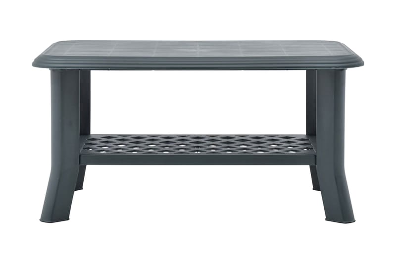 sofabord 90 x 60 x 46 cm plastik grøn - Grøn - Møbler - Borde - Sofabord
