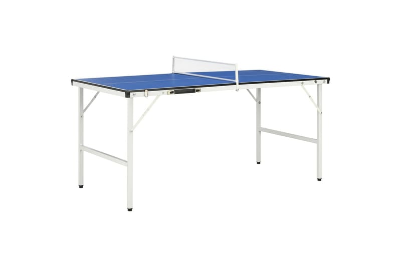 Bordtennisbord med net 152 x 76 x 66 cm blå - Blå - Møbler - Borde - Spilleborde - Bordtennisbord