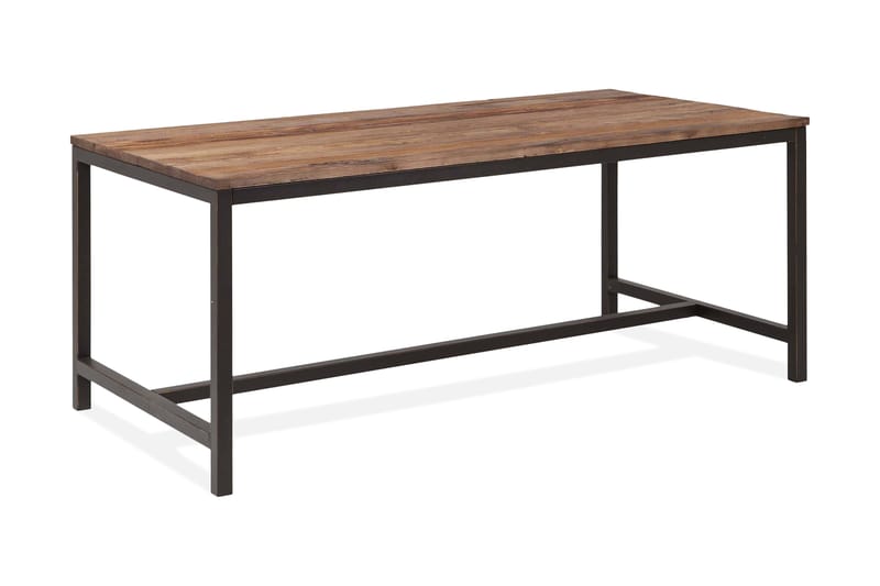 Alongi Spisebord 140 cm - Brun/Sort - Møbler - Borde - Spisebord og køkkenbord