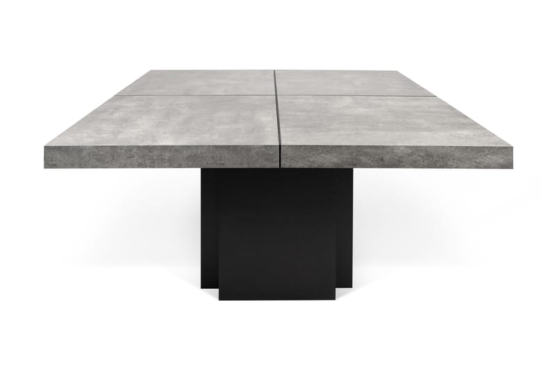 Arbour Spisebord 150 cm Beton/Sort - Temahome - Møbler - Borde - Spisebord og køkkenbord