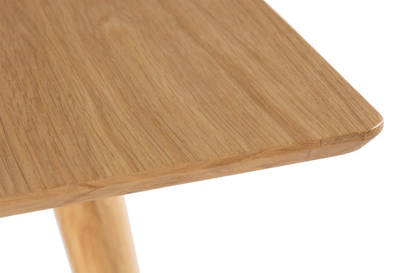 Beagan Udvideligt Spisebord 210 cm Massivt Eg - Brun - Møbler - Borde - Spisebord og køkkenbord