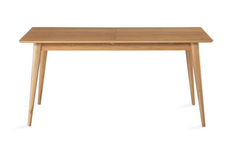 Beagan Udvideligt Spisebord 210 cm Massivt Eg - Brun - Møbler - Borde - Spisebordssæt