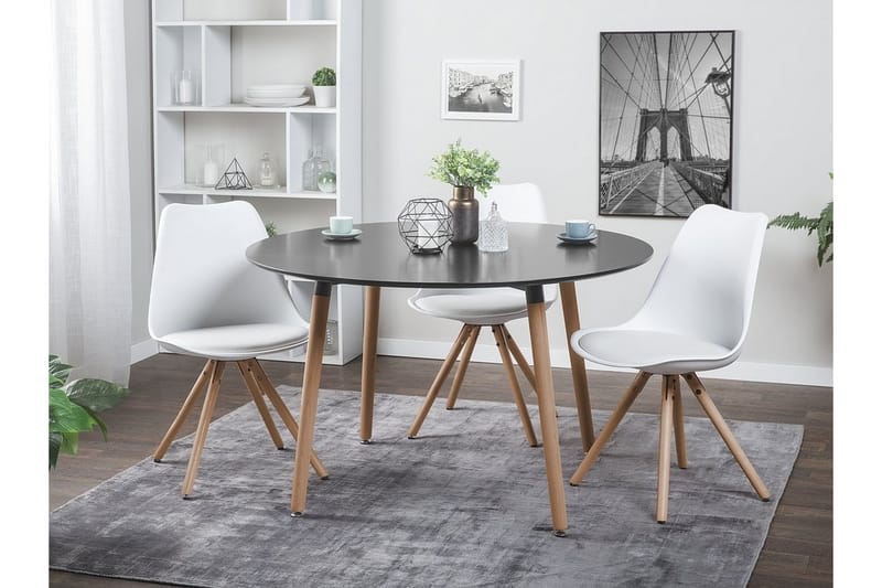 Bovio Spisebord 120 cm - Sort - Møbler - Borde - Spisebord og køkkenbord
