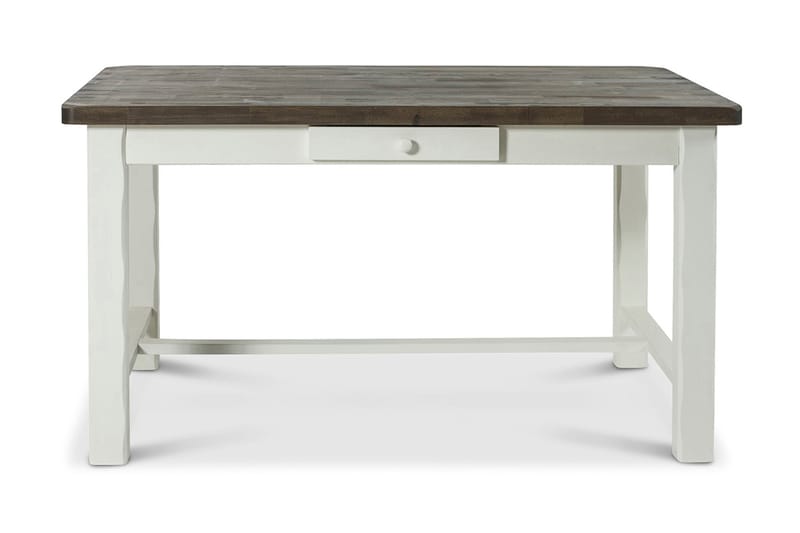 Carita Spisebord 140 cm - Hvid/Grå - Møbler - Borde - Spisebord og køkkenbord