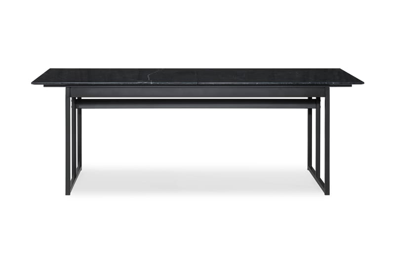 Carrie Spisebord 220 cm Marmor - Sort - Møbler - Borde - Spisebord og køkkenbord