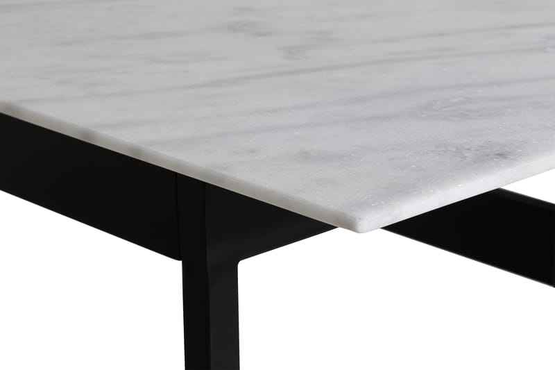 Carrie Spisebord 220 cm Marmor - Sort - Møbler - Borde - Spisebord og køkkenbord