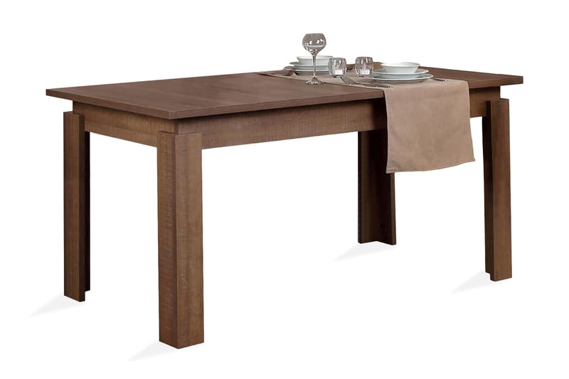 Comfortale Spisebord Udvideligt - Mørk eg - Møbler - Borde - Spisebord og køkkenbord