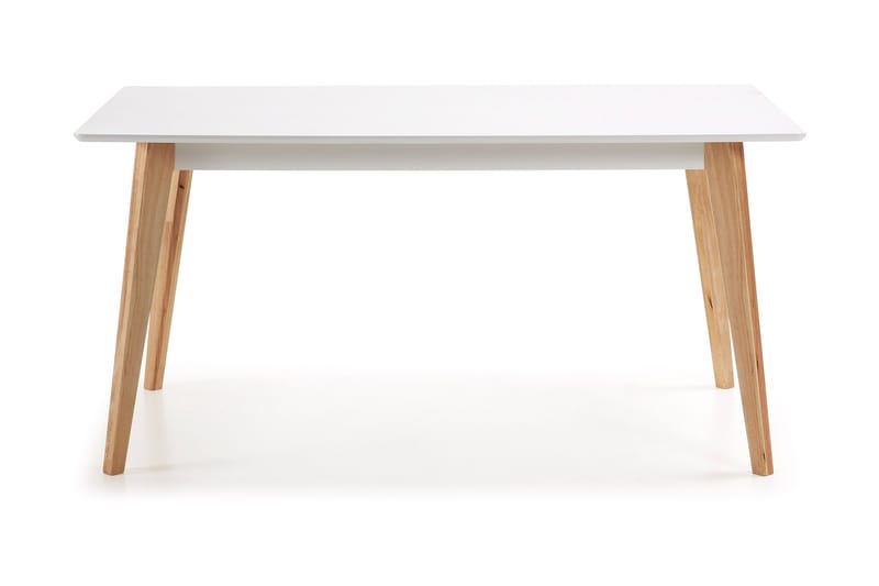 Emeety Spisebord 160 cm - Mat Hvid - Møbler - Borde - Spisebord og køkkenbord