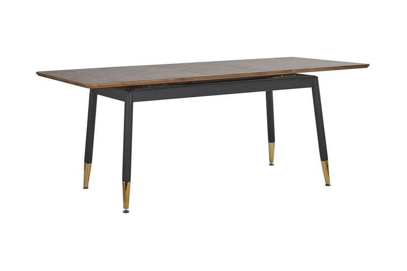 Galice Spisebord 200 cm - Natur/Sort/Guld - Møbler - Borde - Spisebord og køkkenbord