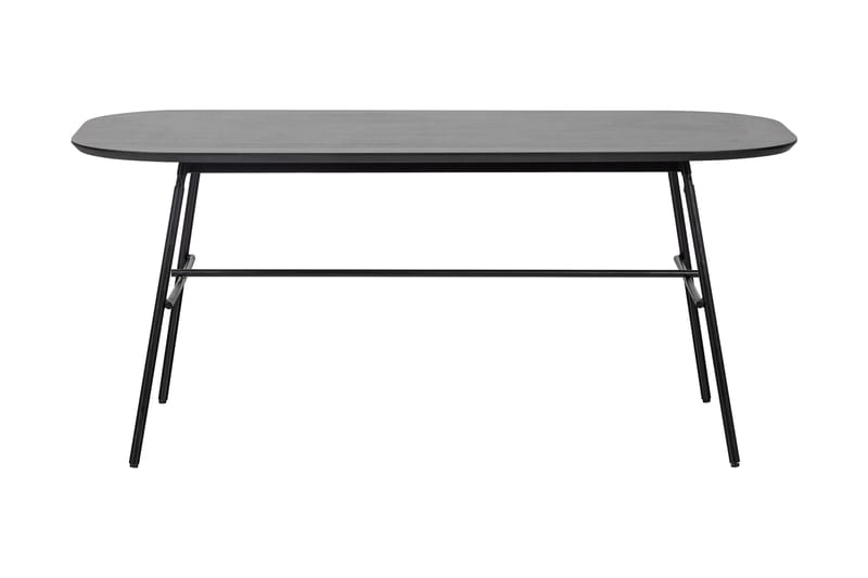 Gustavsvik Spisebord 180 cm - Sort - Møbler - Borde - Spisebord og køkkenbord
