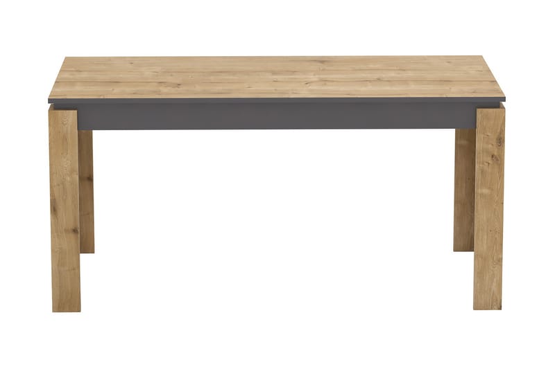 Højde Spisebord 160 cm - Brun / grå - Møbler - Borde - Spisebord og køkkenbord