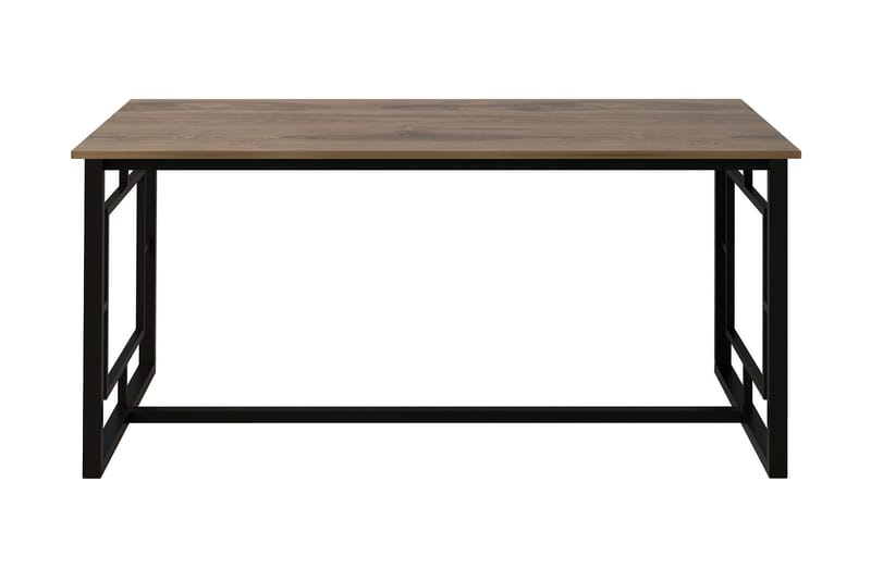 Højde Spisebord 160 cm - Brun / sort - Møbler - Borde - Spisebord og køkkenbord