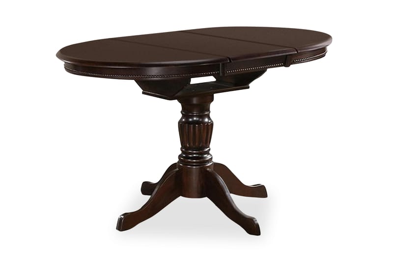 Hargett Udvideligt Spisebord 90 cm - Mørk Valnød - Møbler - Borde - Spisebord og køkkenbord