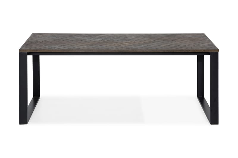 Hely Spisebord 200 cm - Sort/Brun - Møbler - Borde - Spisebord og køkkenbord