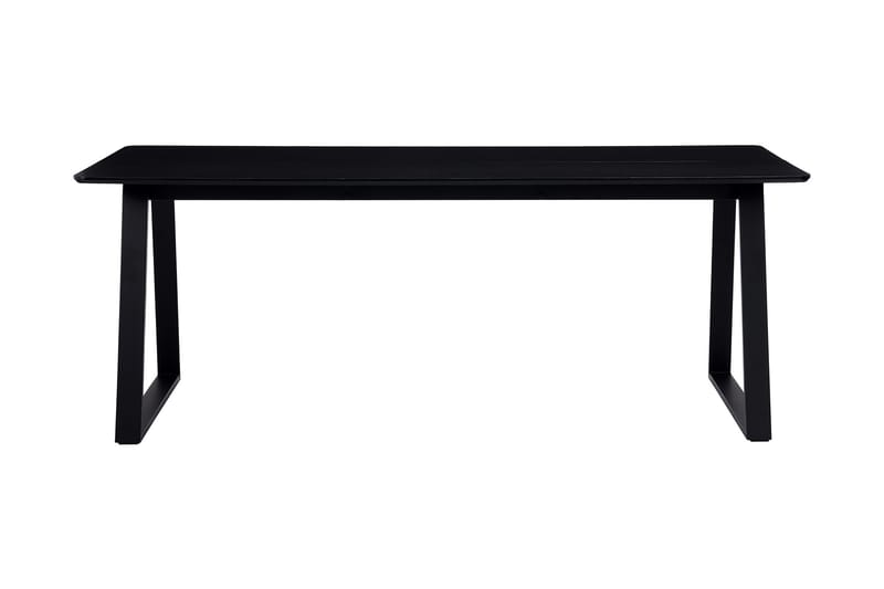Hollan Spisebord 200 cm - Sort - Møbler - Borde - Spisebord og køkkenbord