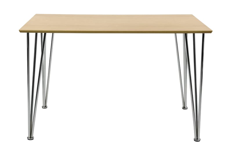 Ikeda Spisebord 120 cm - Træ/Krom - Møbler - Stole & lænestole - Spisebordsstole & køkkenstole