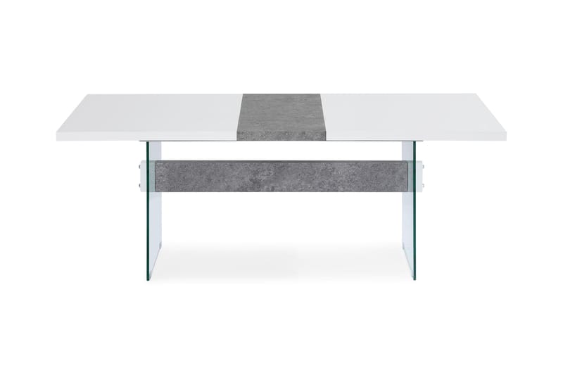 Jamice Udvideligt Spisebord 200 cm - Hvid - Møbler - Borde - Spisebord og køkkenbord