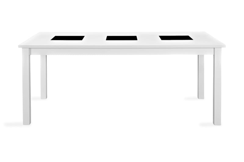 Jasmin Udvideligt Spisebord 180 cm - Hvid - Møbler - Borde - Spisebord og køkkenbord
