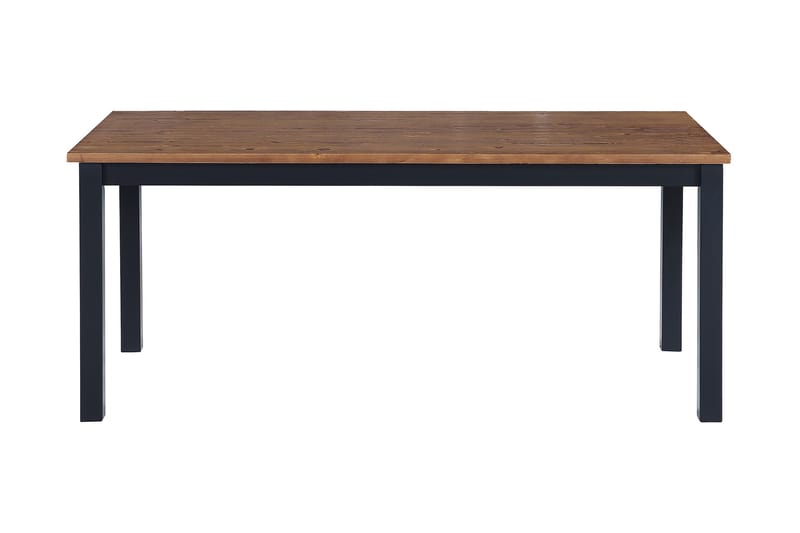 Jasmin Udvideligt Spisebord 90 cm - Sort / Natur / Sort - Møbler - Borde - Spisebord og køkkenbord