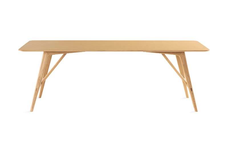 Jerup Spisebord 220 cm - Brun - Møbler - Borde - Spisebordssæt