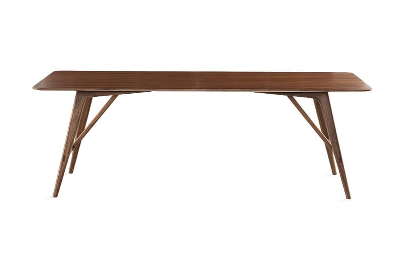 Jerup Spisebord 220 cm - Brun - Møbler - Borde - Spisebord og køkkenbord