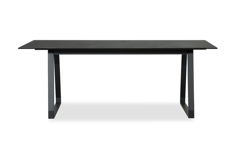 Kaj Spisebord 200 cm - Sort - Møbler - Borde - Spisebord og køkkenbord