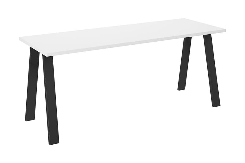 Kleos Spisebord 185 cm - Hvid/Sort - Møbler - Borde - Spisebord og køkkenbord