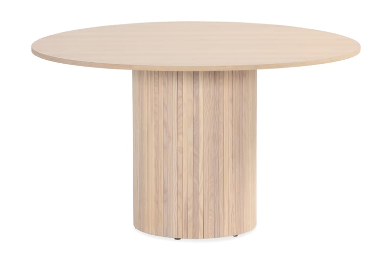 Kopparbo Spisebord Rundt 130 cm - Hvid - Møbler - Borde - Spisebordssæt