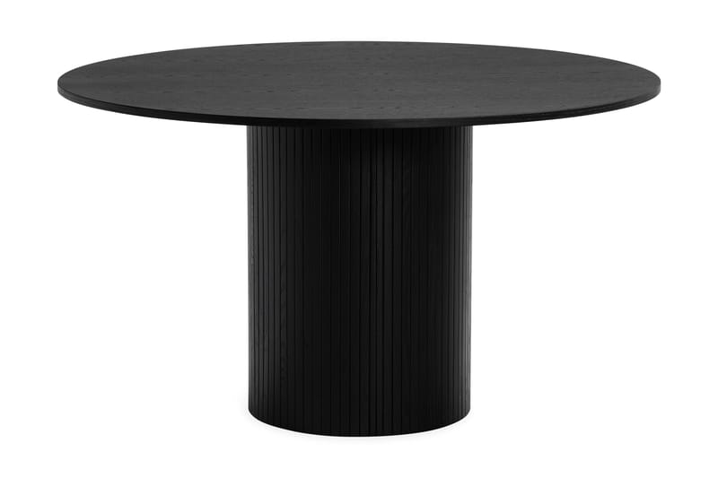Kopparbo Spisebord Rundt 130 cm - Sort - Boligtilbehør - Pejse - Pejs uden skorsten - Biopejse