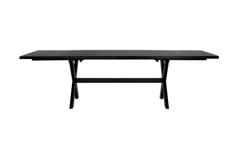 Korpi Udvideligt Spisebord 180 cm - Sort - Møbler - Borde - Spisebord og køkkenbord