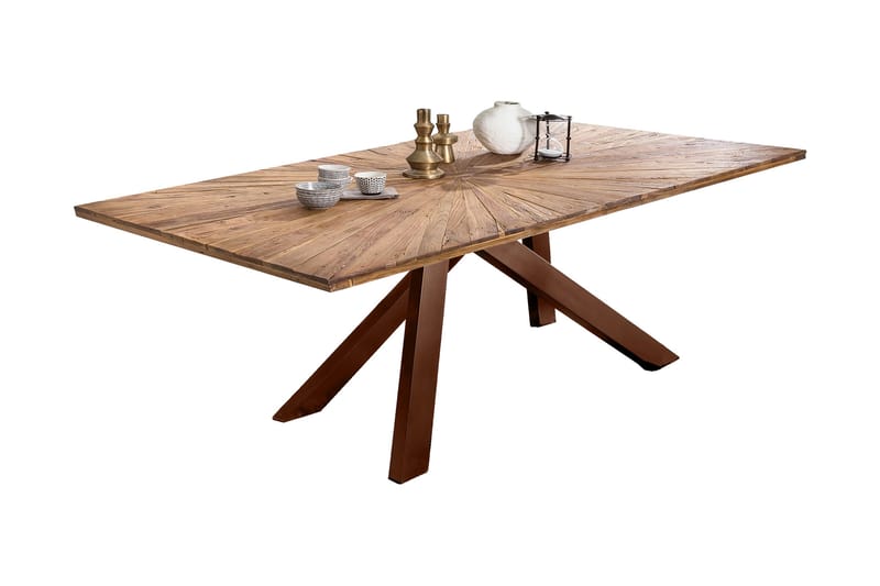 Laikera Spisebord 180x100 cm - Eg/Brun - Møbler - Borde - Spisebord og køkkenbord