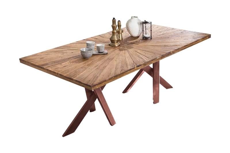 Laikera Spisebord 180x100 cm - Genbrugt Teak/Brun - Møbler - Borde - Spisebord og køkkenbord