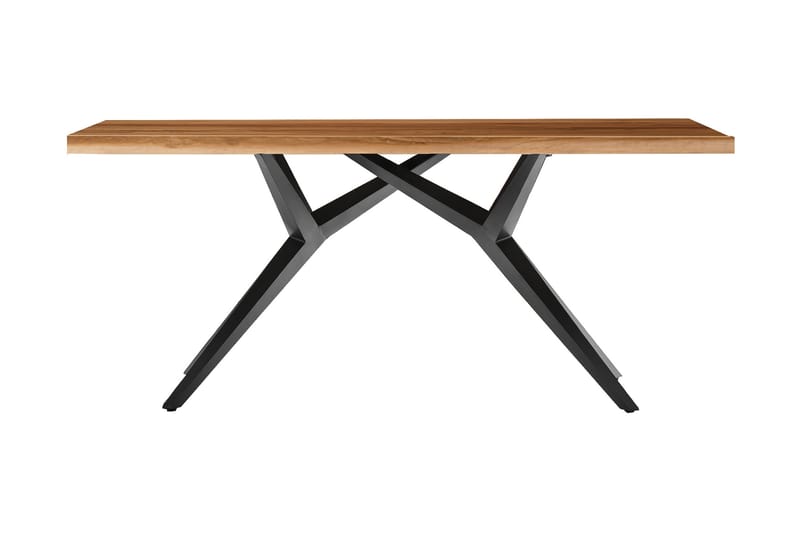Laikera Spisebord 180x100 cm - Genbrugt Teak/Sort - Møbler - Borde - Spisebord og køkkenbord