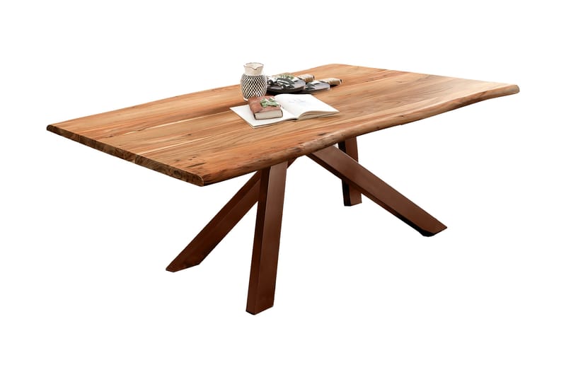 Laikera Spisebord 240 cm - Akacie/Brun - Møbler - Borde - Spisebord og køkkenbord