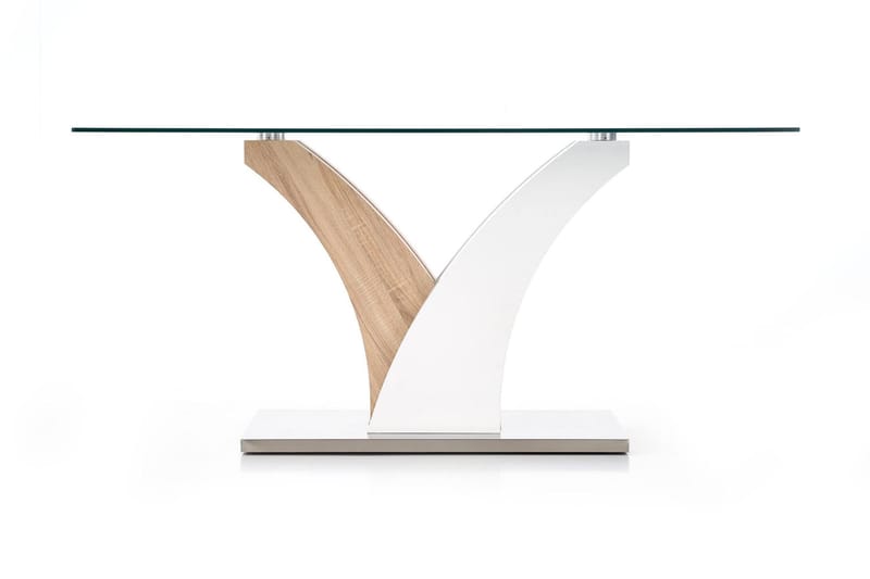 Lorna Spisebord 160 cm - Hvid/Eg - Møbler - Borde - Spisebord og køkkenbord